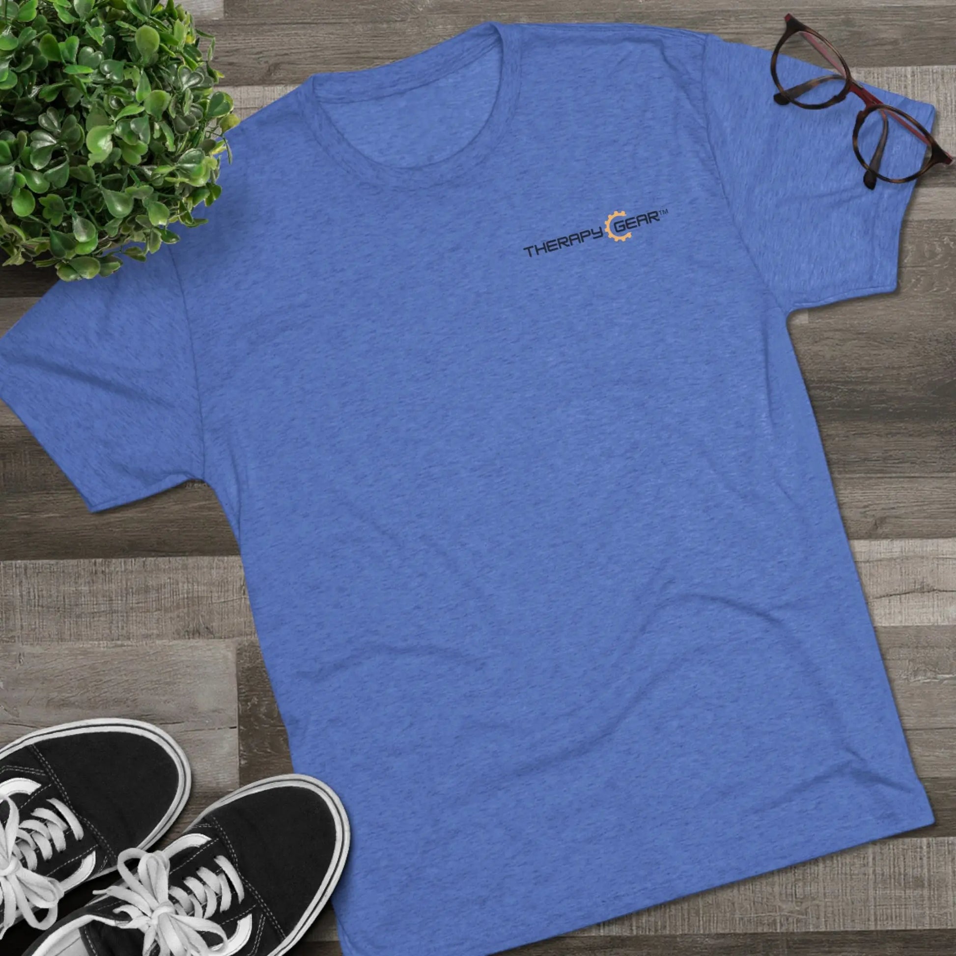 RV Traveling T‑Shirt – 'Rest, Relax, Recharge' Campervan Camping Tee Printify