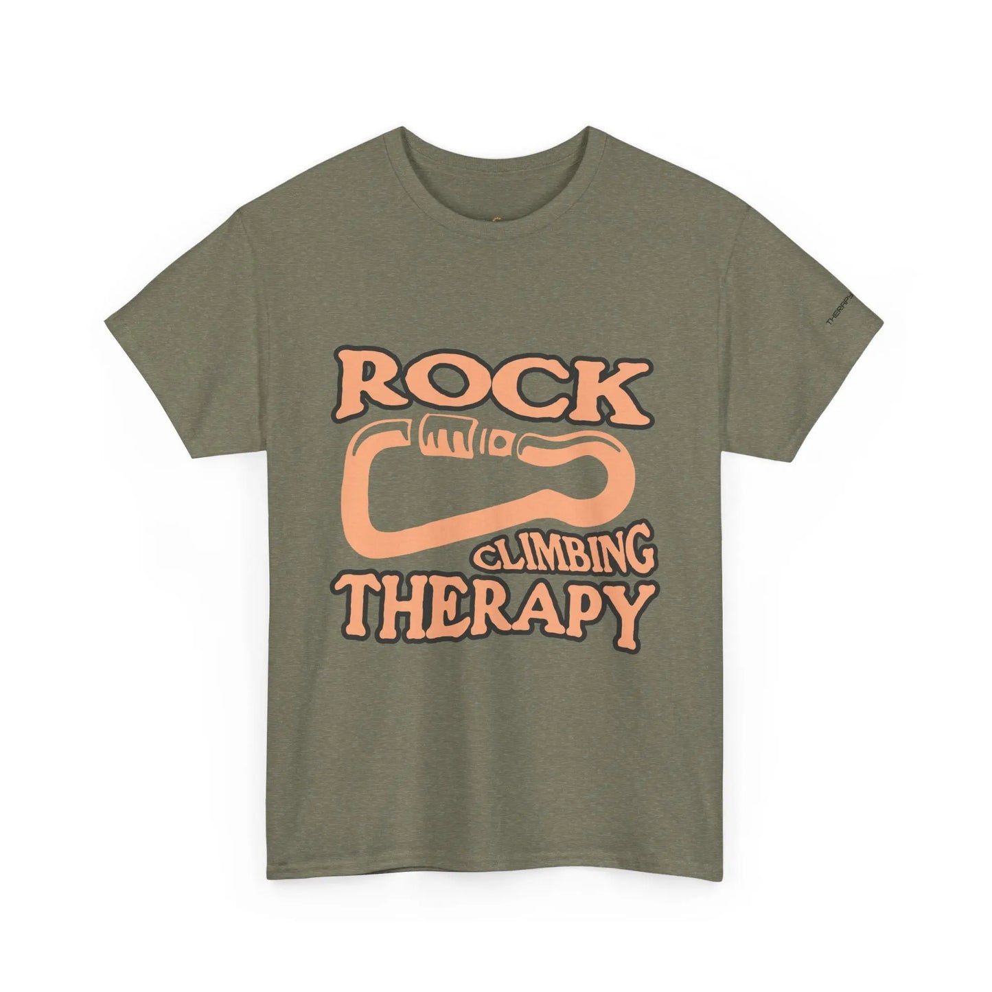 Rock Climbing Therapy Tee, Climber T-Shirt, Outdoor Enthusiast Gift, Adventure Apparel, Sport Shirt, Motivational Climbing Top Printify