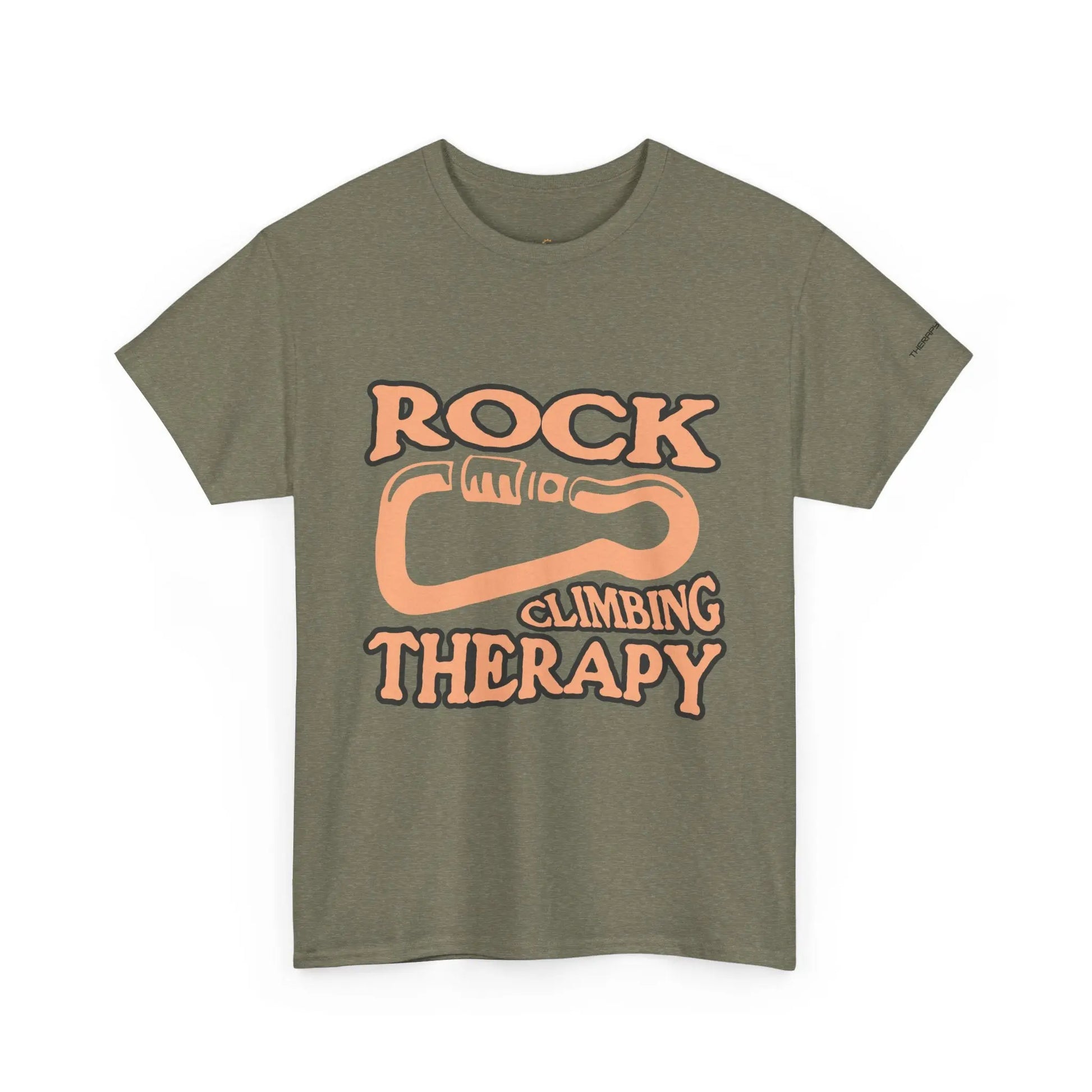 Rock Climbing Therapy Tee, Climber T-Shirt, Outdoor Enthusiast Gift, Adventure Apparel, Sport Shirt, Motivational Climbing Top Printify