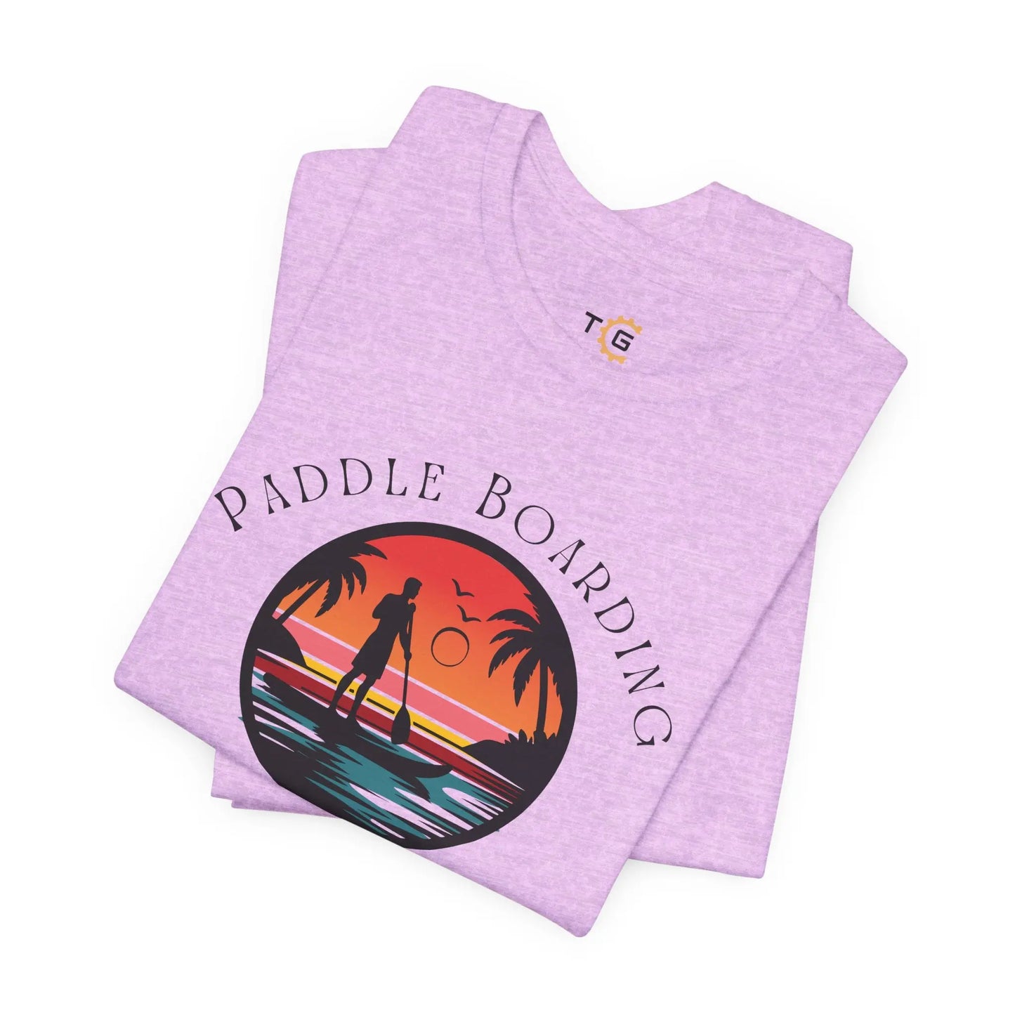 Paddle Boarding Therapy Tee, Relaxation Shirt, Beach Lover Gift, Summer Vibes Clothing, Outdoor Adventure T-Shirt, Water Sports Apparel Printify